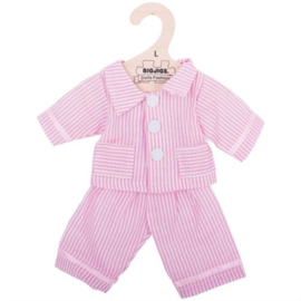 Pyjama roze gestreept 35 cm