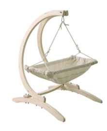 Baby hangmat Kaya Nature met Carrello standaard