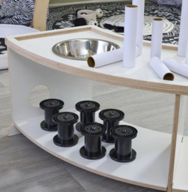 Zwart witte speelset, 28-delig