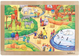 Puzzel De dierentuin, 24-delig