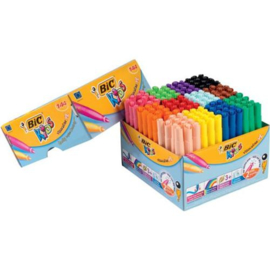 Kleurstiften Bic Kids Visacolor XL, 144 stuks