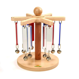 Spiegels en bellen carrousel