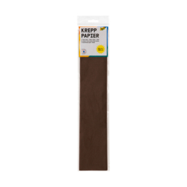 Crêpepapier donkerbruin