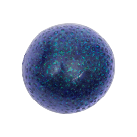 Set van 2 sensorische knijpbare glitterballen (blauw/groen)