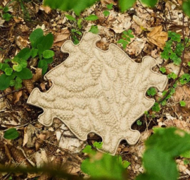 Muffik set sensorische orthopedische matten, Natuur