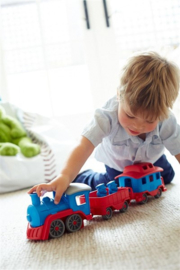 Greentoys Trein blauw