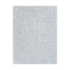 Knutselrubber Mozaiek Glitter, 15 x 20 cm, 6 vel, 6 kleuren ass.