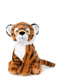 Pluche knuffel tijger, 25 cm