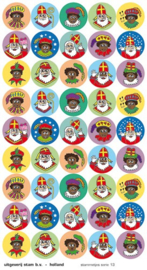 Themastickers Sint en Piet