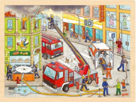 Puzzel Brandweer, 96-delig