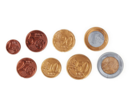 Euromunten, set van 300 munten