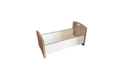 # Poppenbedje compleet met dekbed en kussen