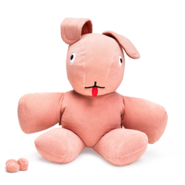 # Fatboy Co9 XS Teddy Knuffelkonijn, Cheeky Pink