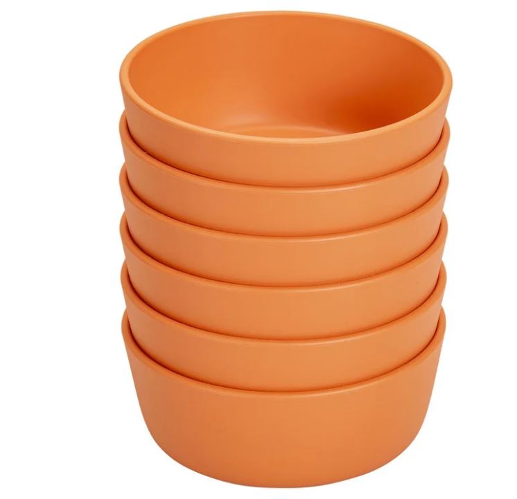 #Bioplastic - Kommen - Set - Van - 6 - Duurzaam