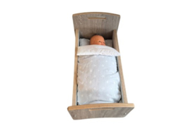 # Poppenbedje delano, met dekje