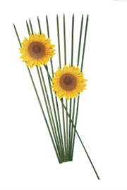Plantenstokjes groen, set van 100