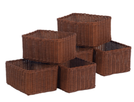 Verrijdbare hoge boekenrek