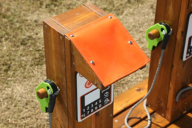 Houten laadstation E-trike