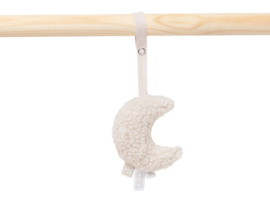 Houten babygym Moon nougat