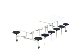 Spaceflex 16 zitplaatsen, melamine tafelblad, zithoogte 32 cm
