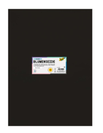 Zijdepapier zwart 26 vel, 50 x 70 cm