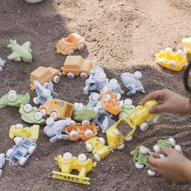 Viking Toys Ecoline, set 36 stuks kleine voertuigen ass.