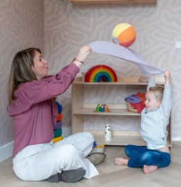 Sensorische ballonbal, pastel