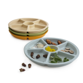 Loose parts sorteerbakjes, set van 4 - aardetinten