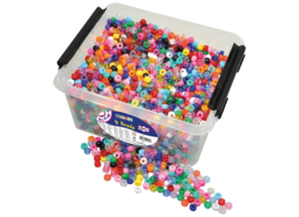 Kralen, Kongo, voordeelpakket, set van 5000 ass.