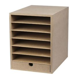 Papieropslag unit