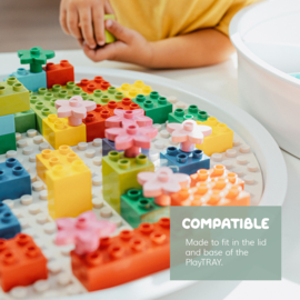 Inspire My Play - The Play Tray Building Block Mat - Stone