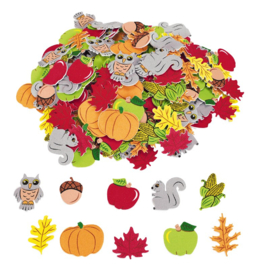 Foamstickers Herfstfestival, 300 stuks