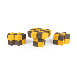 JollyHeap set Medium, 50 stuks magnetische blokken (2 vormen)