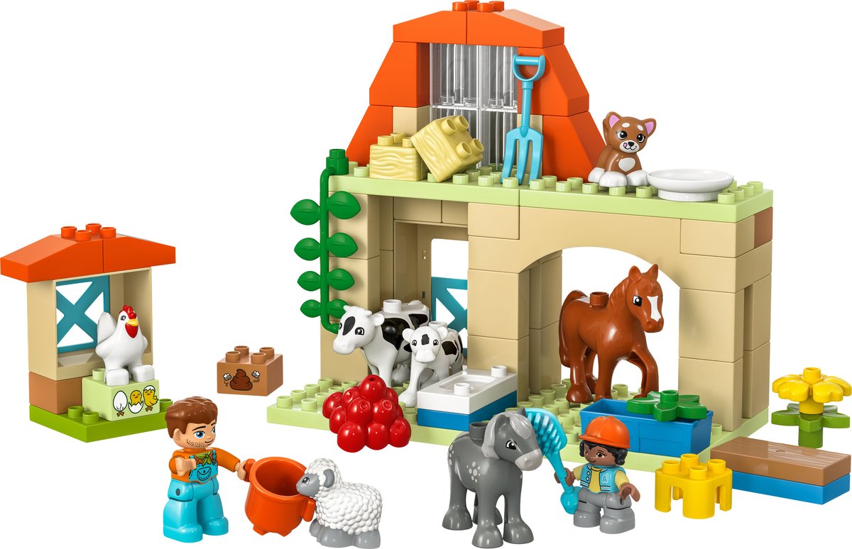 # Lego Duplo Dieren verzorgen op de boerderij