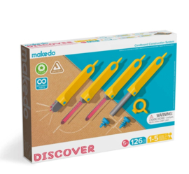 Makedo Discover Kit, 126-delig