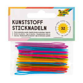 Plastic borduurnaalden