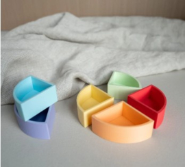 # Grennn 'mandigo' pastel kwartcirkel