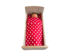 # Poppenbedje delano, met dekje