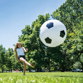 Opblaasbare Jumbo Voetbal 76 cm