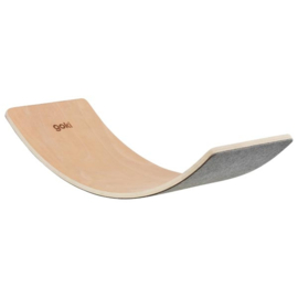 Balance Board Naturel met vilten toplaag