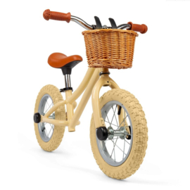 Loopfiets voor peuters, crèmekleurig