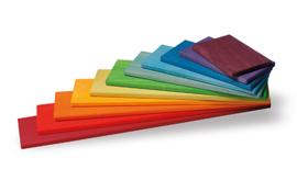 Grimms bouwplaten regenboogkleuren