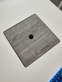 # Legotafel / Bouwtafel 120 x 60 cm, wit