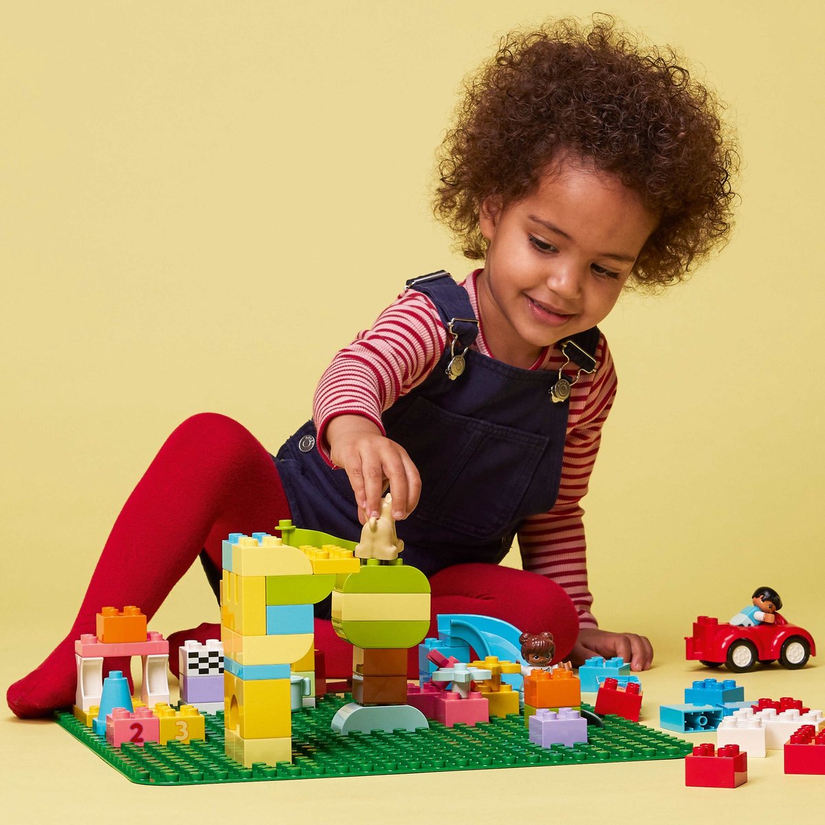 # Lego Duplo groene bouwplaat groot