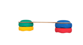 # Pedalo® Stapelstein Balanceer Bruggenset