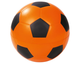 Voetbal mousse oranje