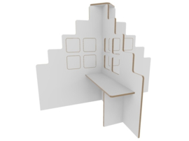 Roomdivider huismodel T