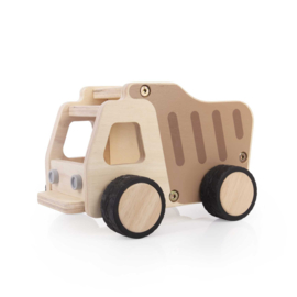 Houten kiepwagen