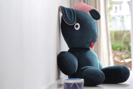 # Fatboy CO9 XS Teddy Knuffelkonijn Velvet Petrol