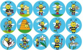 Beloningsstickers Bee zoom
